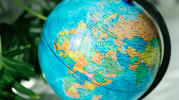 Mapa global interativo